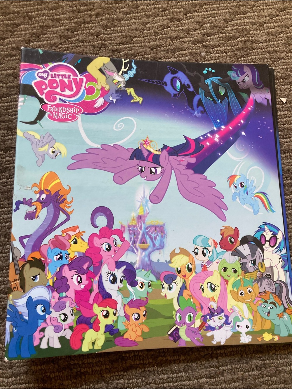 My Little Pony Friendship is Magic 2015 Hasbro Binder
